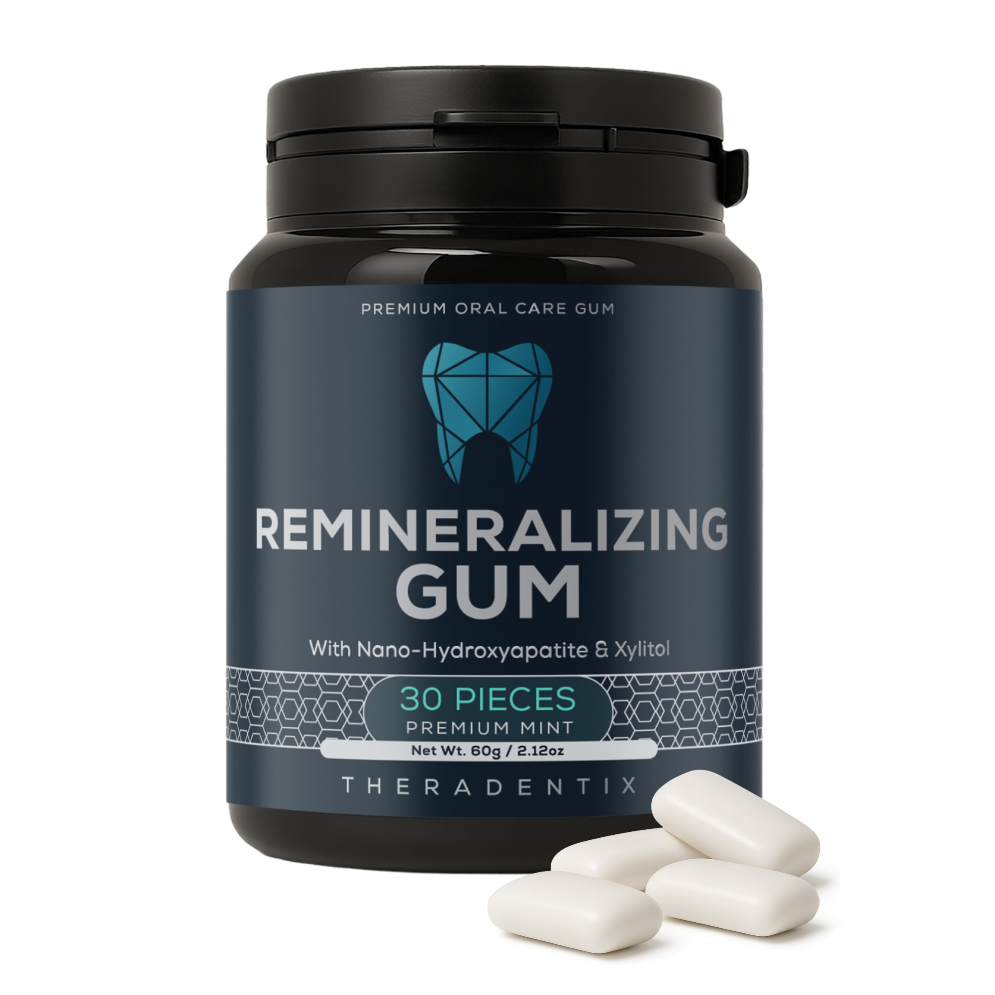 Theradentix Gum — Premium Mint